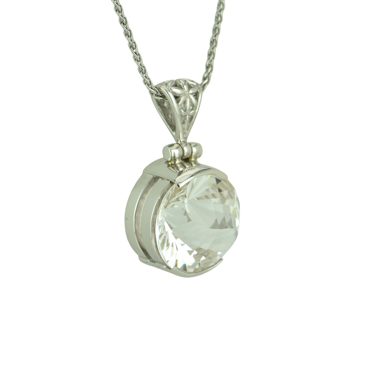 White Sapphire Pendant