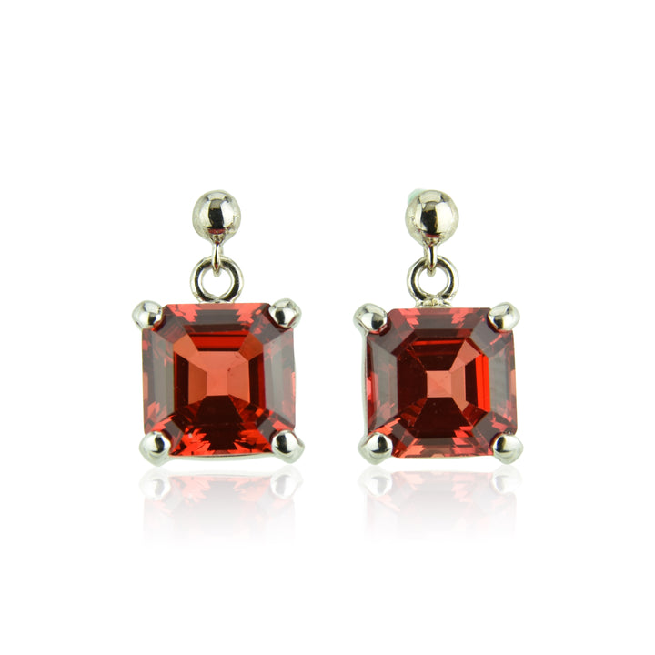 Padparadscha Sapphire Earrings