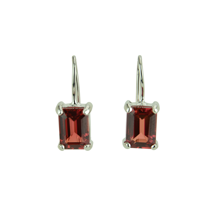 Padparadscha Sapphire Earrings