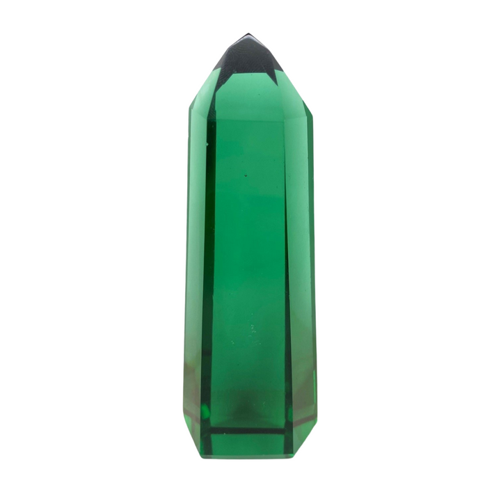 Green Obsidian Point