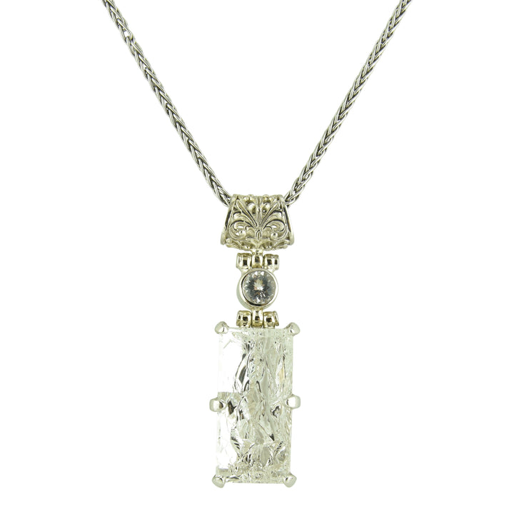 Angelic Reflections (Clear Quartz) Pendant