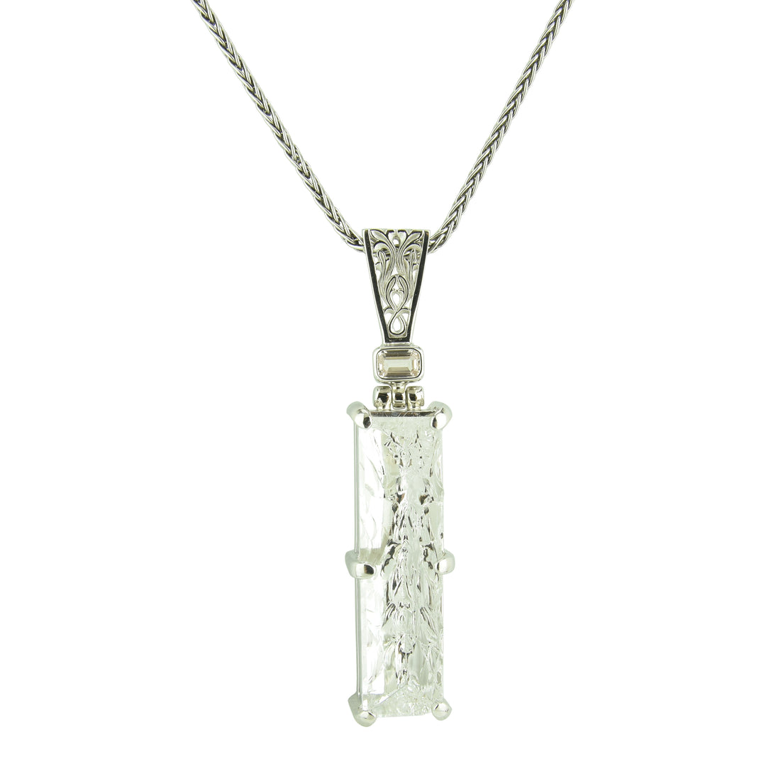Angelic Reflections (Clear Quartz) Pendant