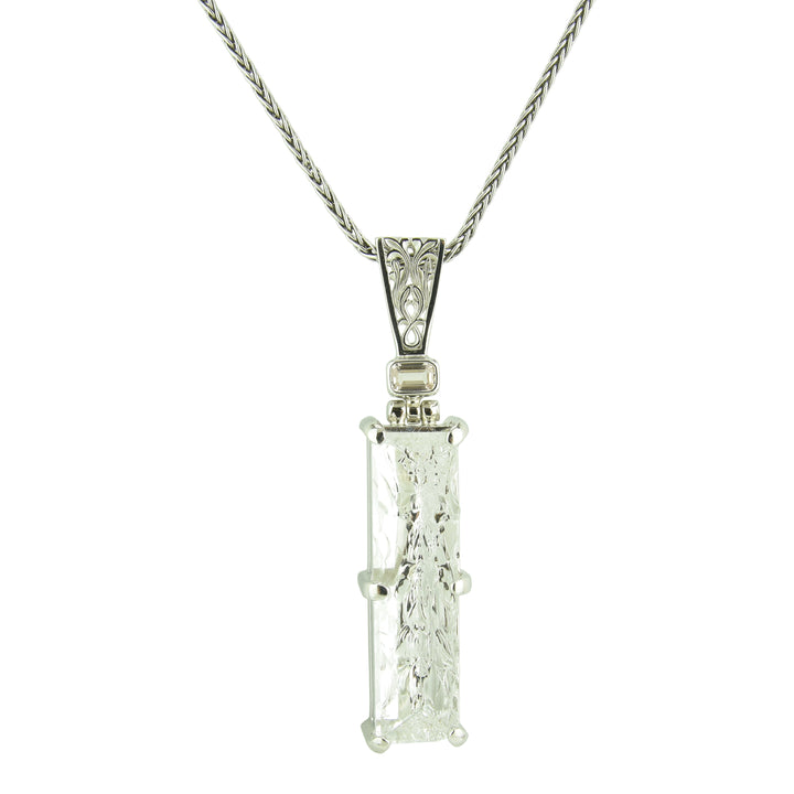 Angelic Reflections (Clear Quartz) Pendant