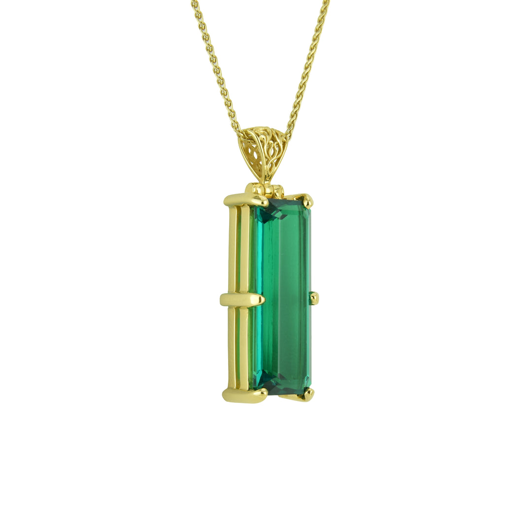Biron Emerald Pendant