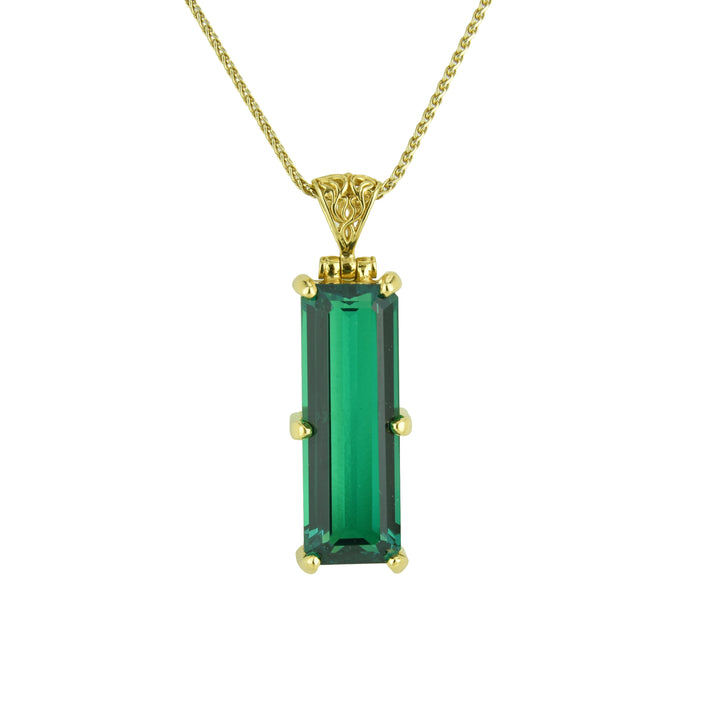 Biron Emerald Pendant