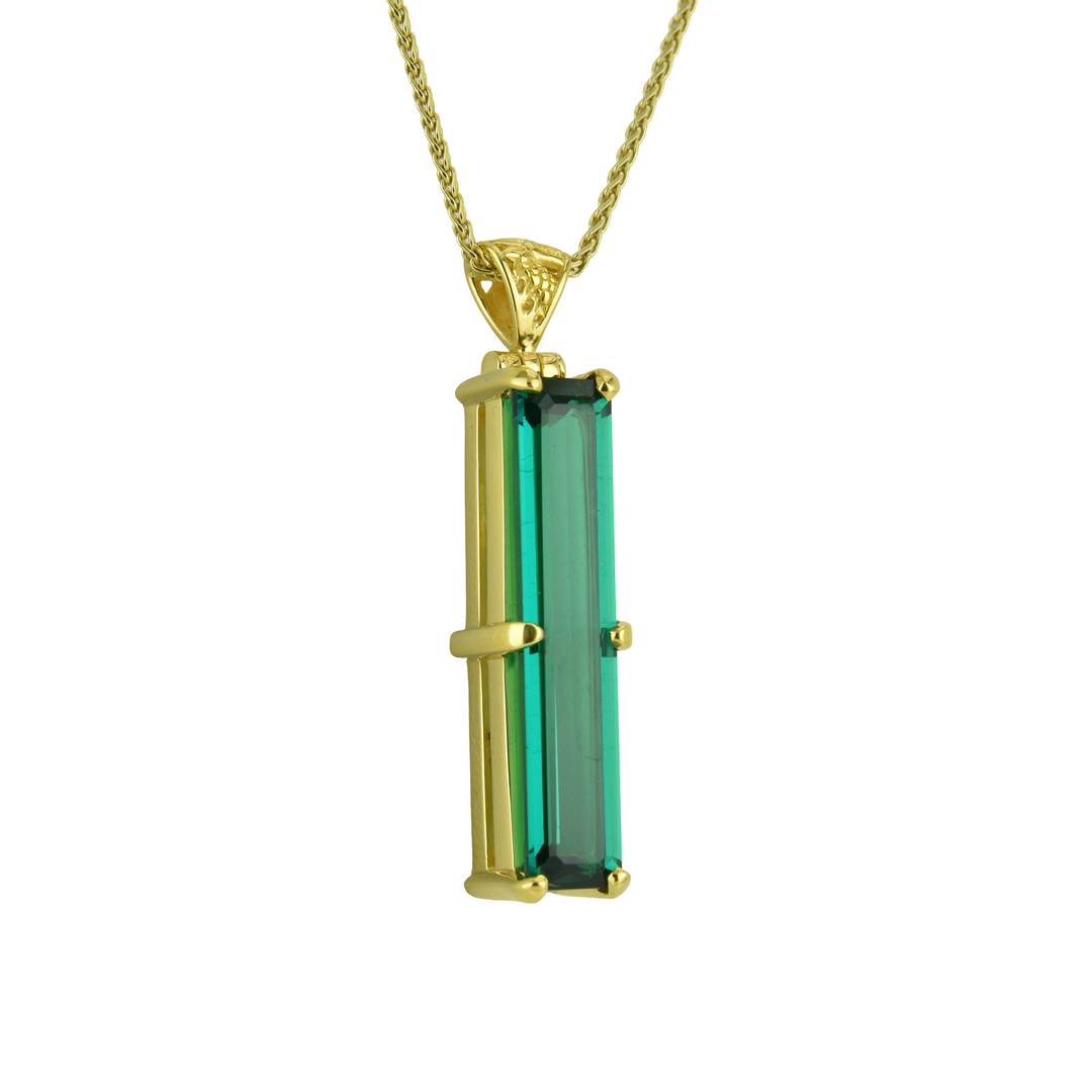 Biron Emerald Pendant