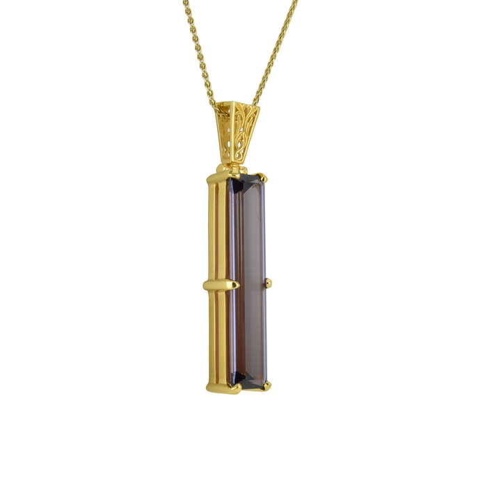 Alexandrite Effect Sapphire Pendant