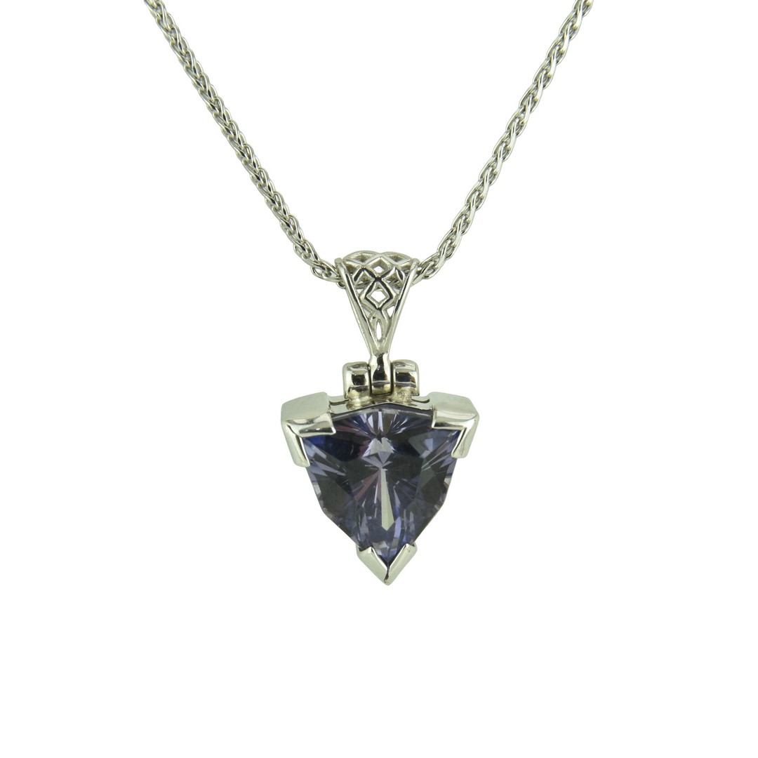 Alexandrite Effect Sapphire Pendant