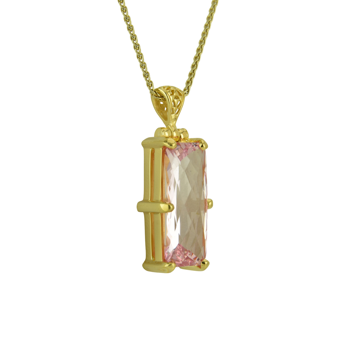 Imperial Pink Sapphire Pendant