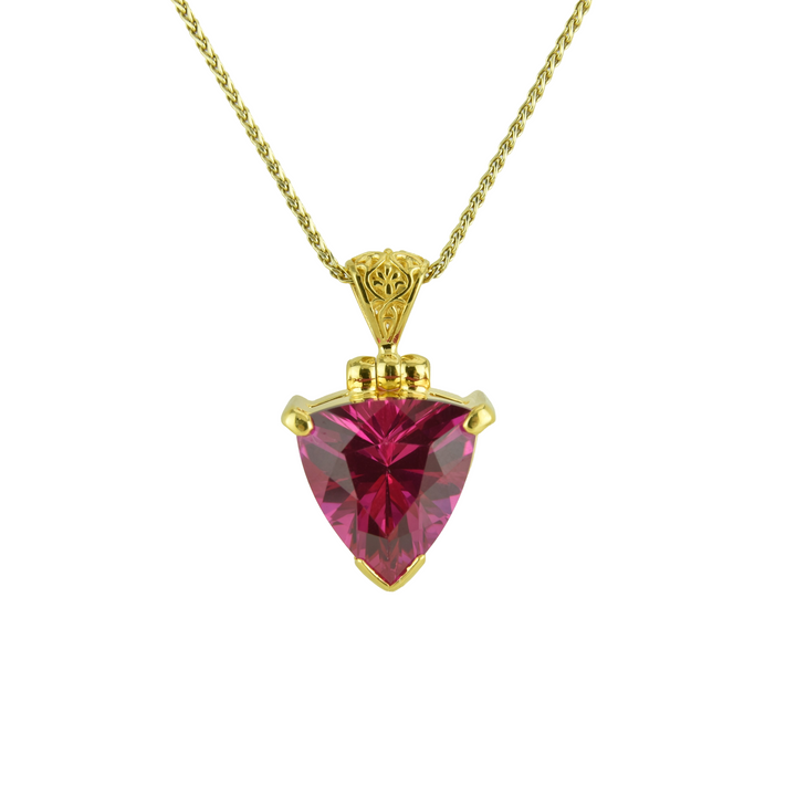 Parvati Pink Sapphire Pendant