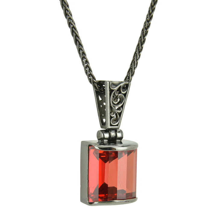 Padparadscha Sapphire Pendant