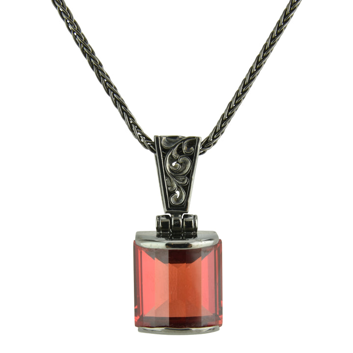 Padparadscha Sapphire Pendant