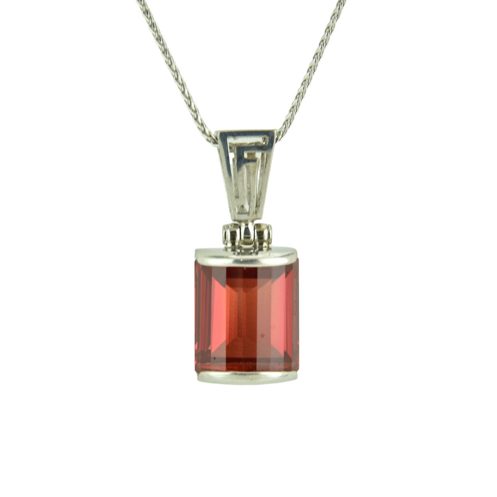 Padparadsha Sapphire Pendant