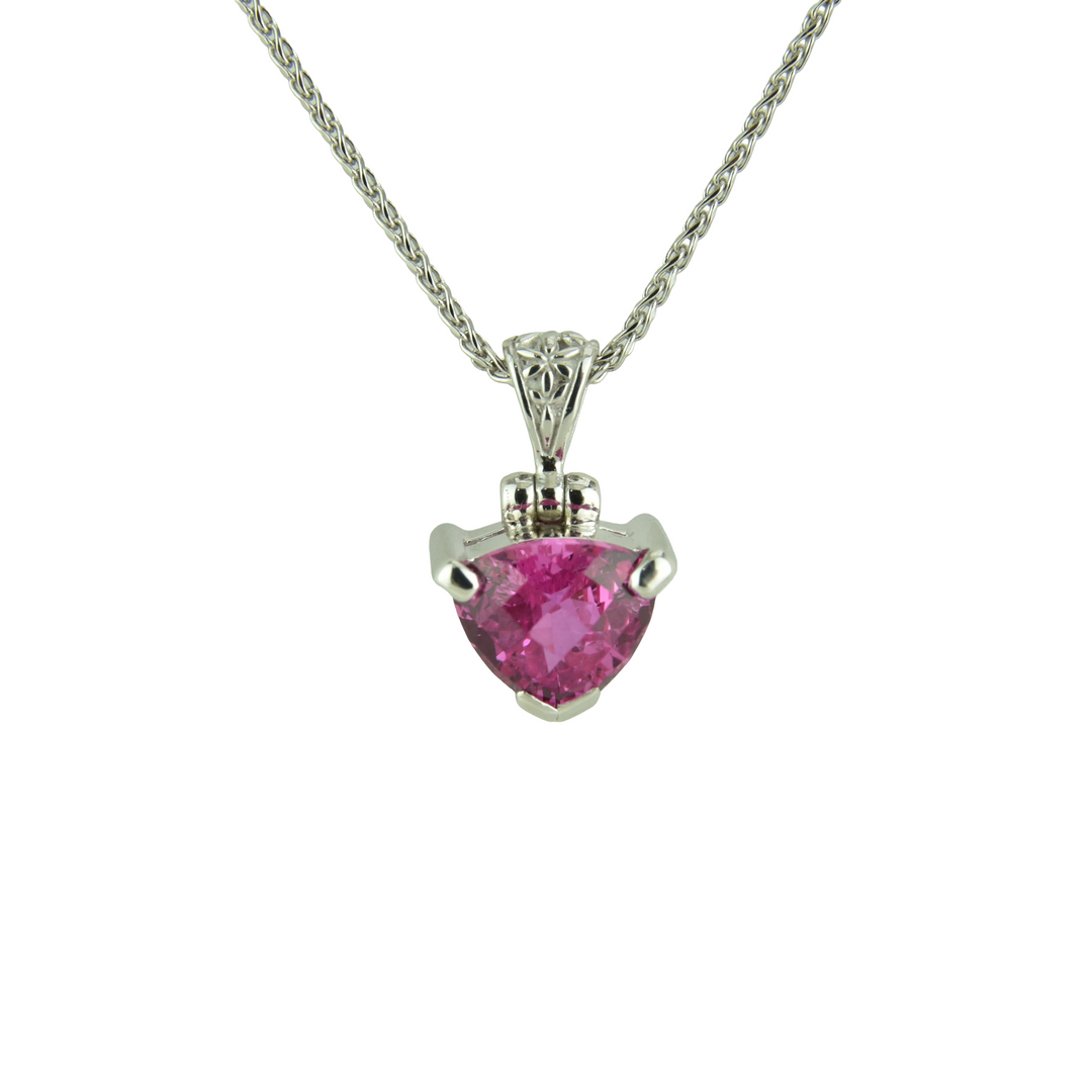 Shasta Pink Sapphire Pendant