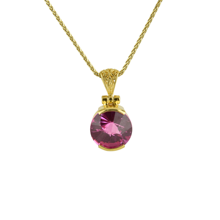 Shasta Pink Sapphire Pendant