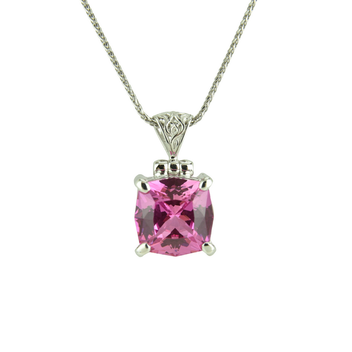 Shasta Pink Sapphire Pendant