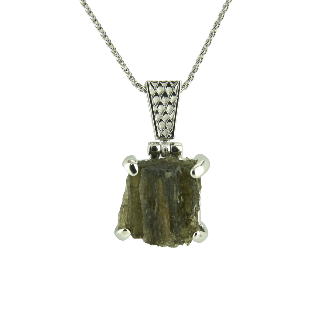 Moldavite Pendant