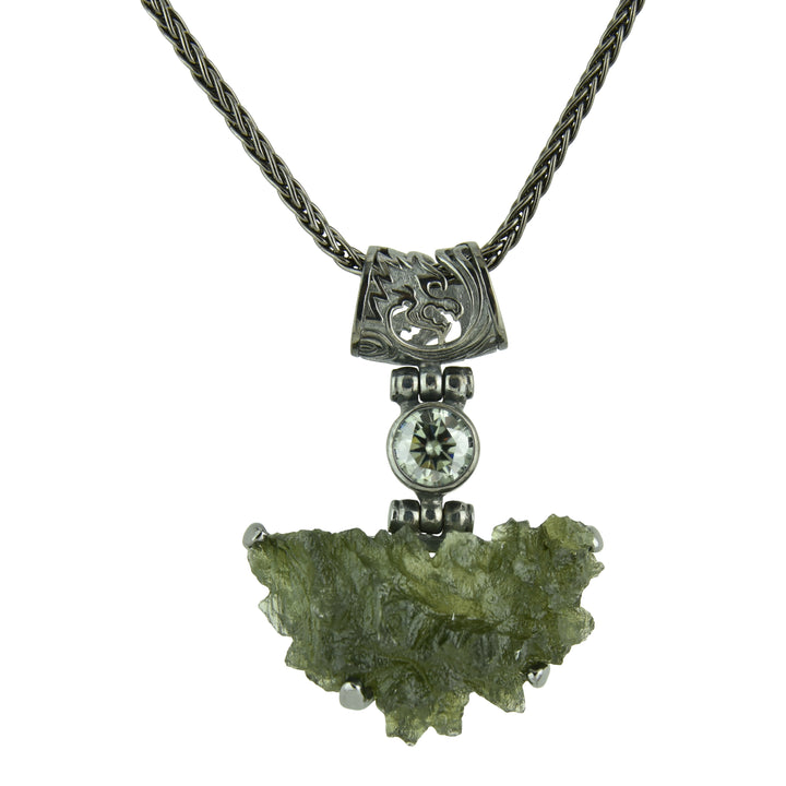 Besednice Moldavite Pendant