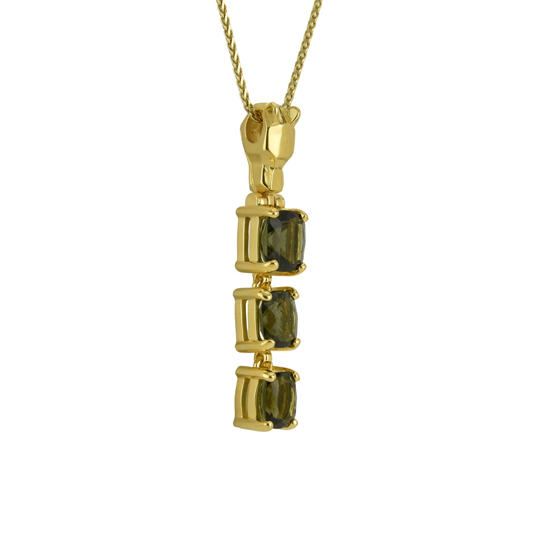 Moldavite Pendant