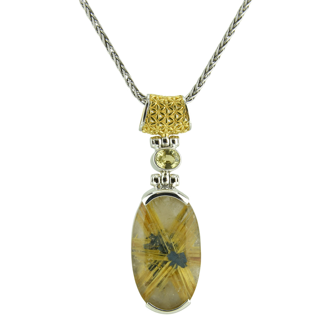 Golden Rutilated Quartz