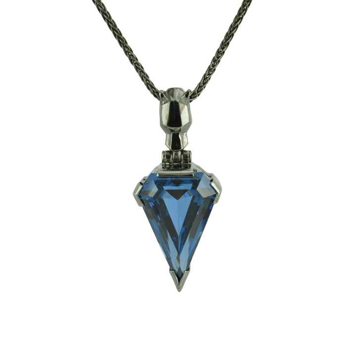 Blue Green Spinel Pendant