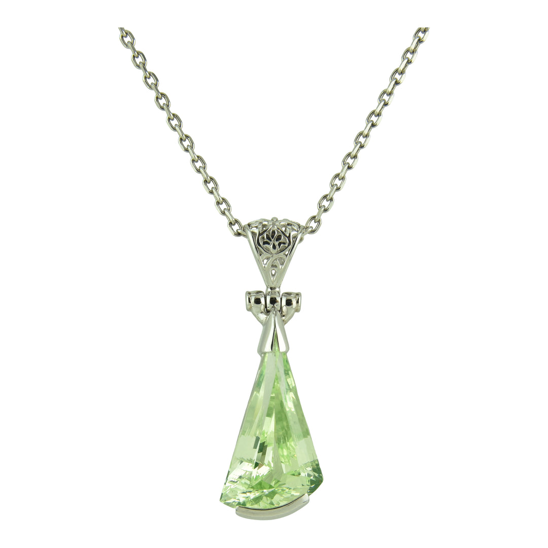 Mint Green Spinel Pendant