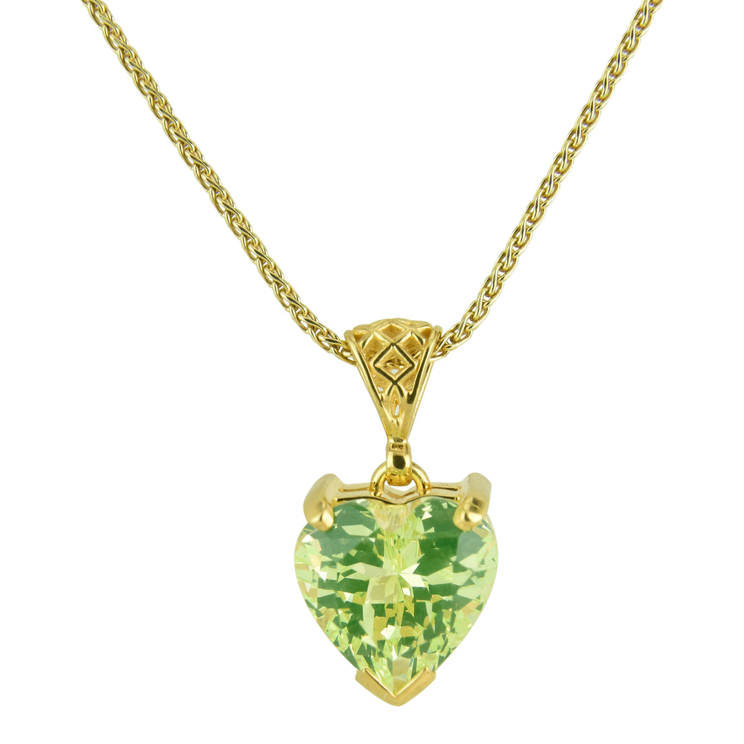 Mint Green Spinel Pendant