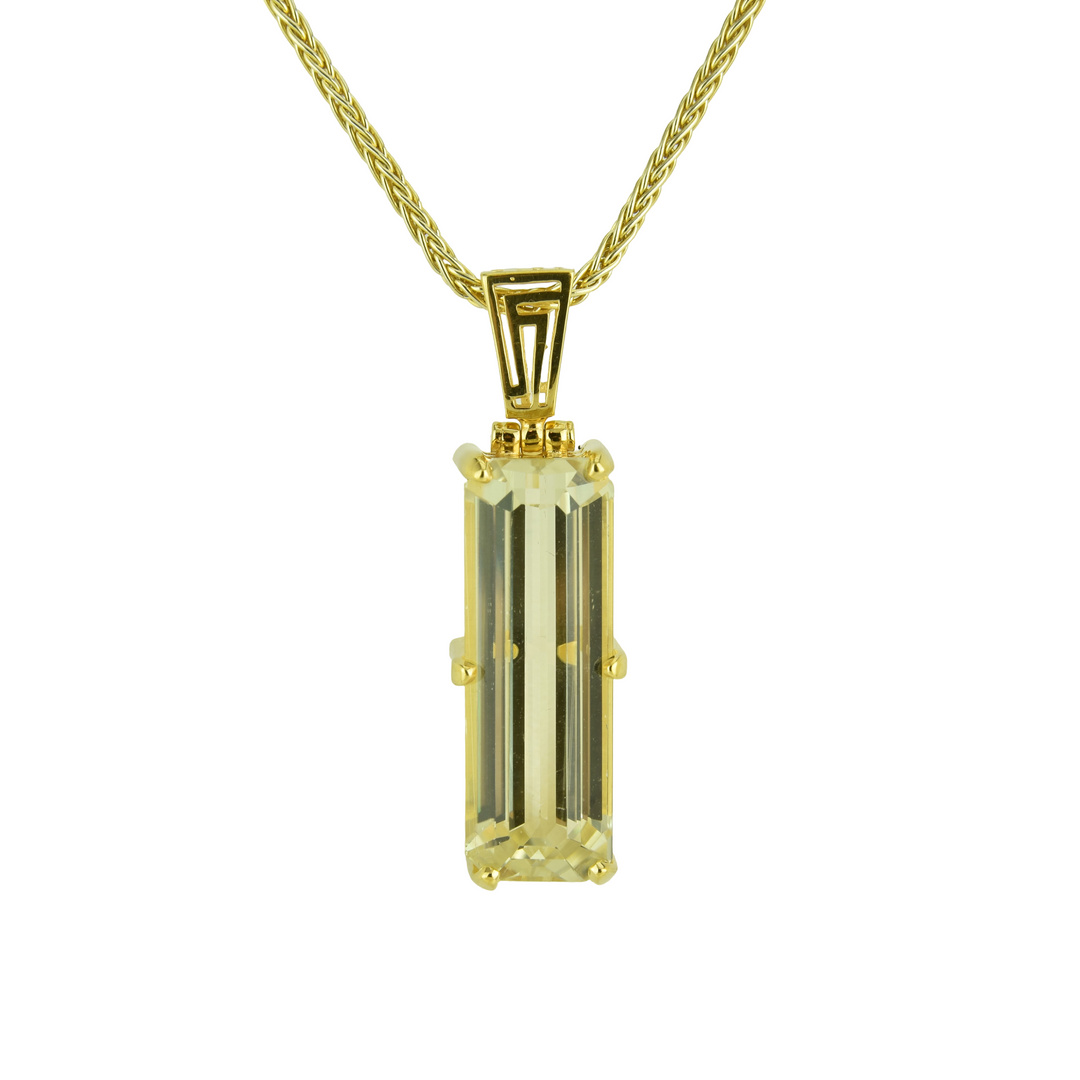 Spodumene Pendant