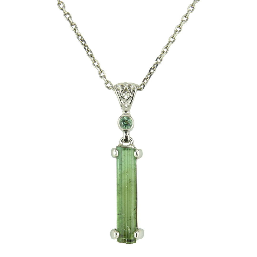 Raw Green Tourmaline