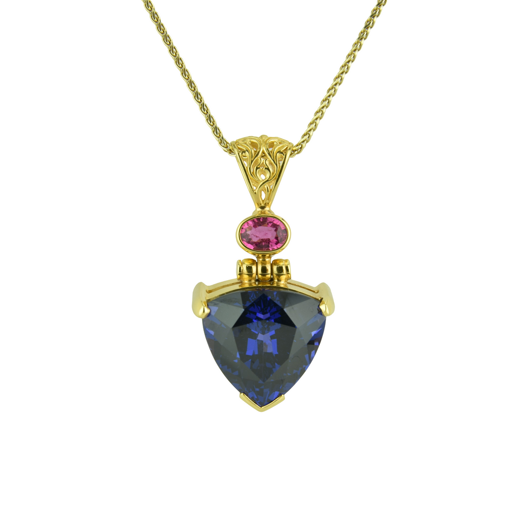 Zao Gongen YAG Tanzanite