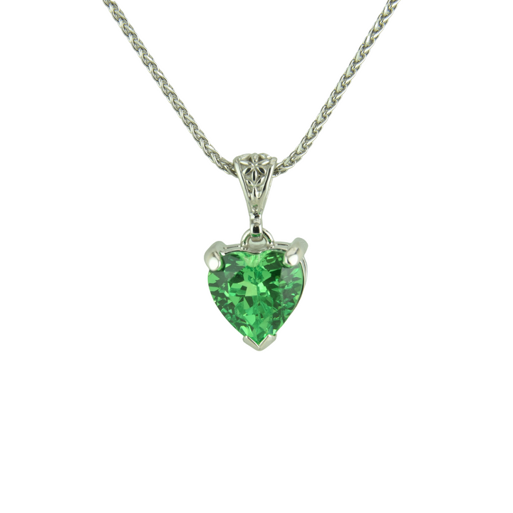 YAG Tsavorite Garnet Pendant