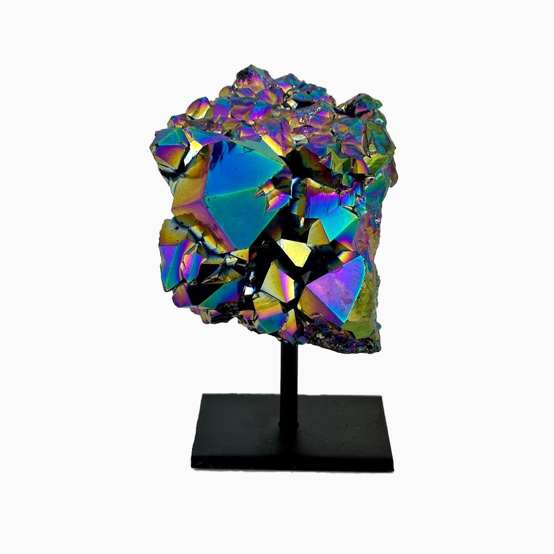 Rainbow Mystic Quartz Cluster