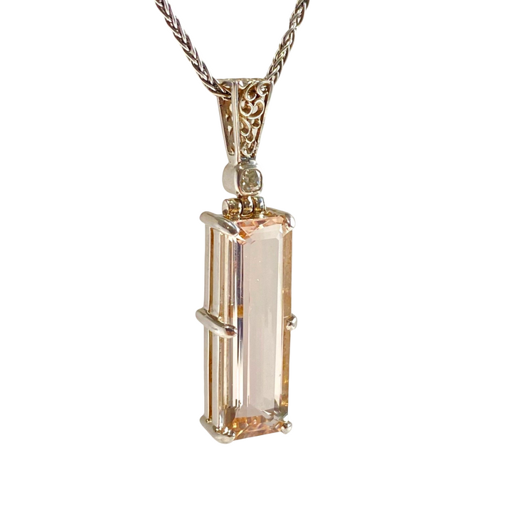 Pink Obsidian Pendant