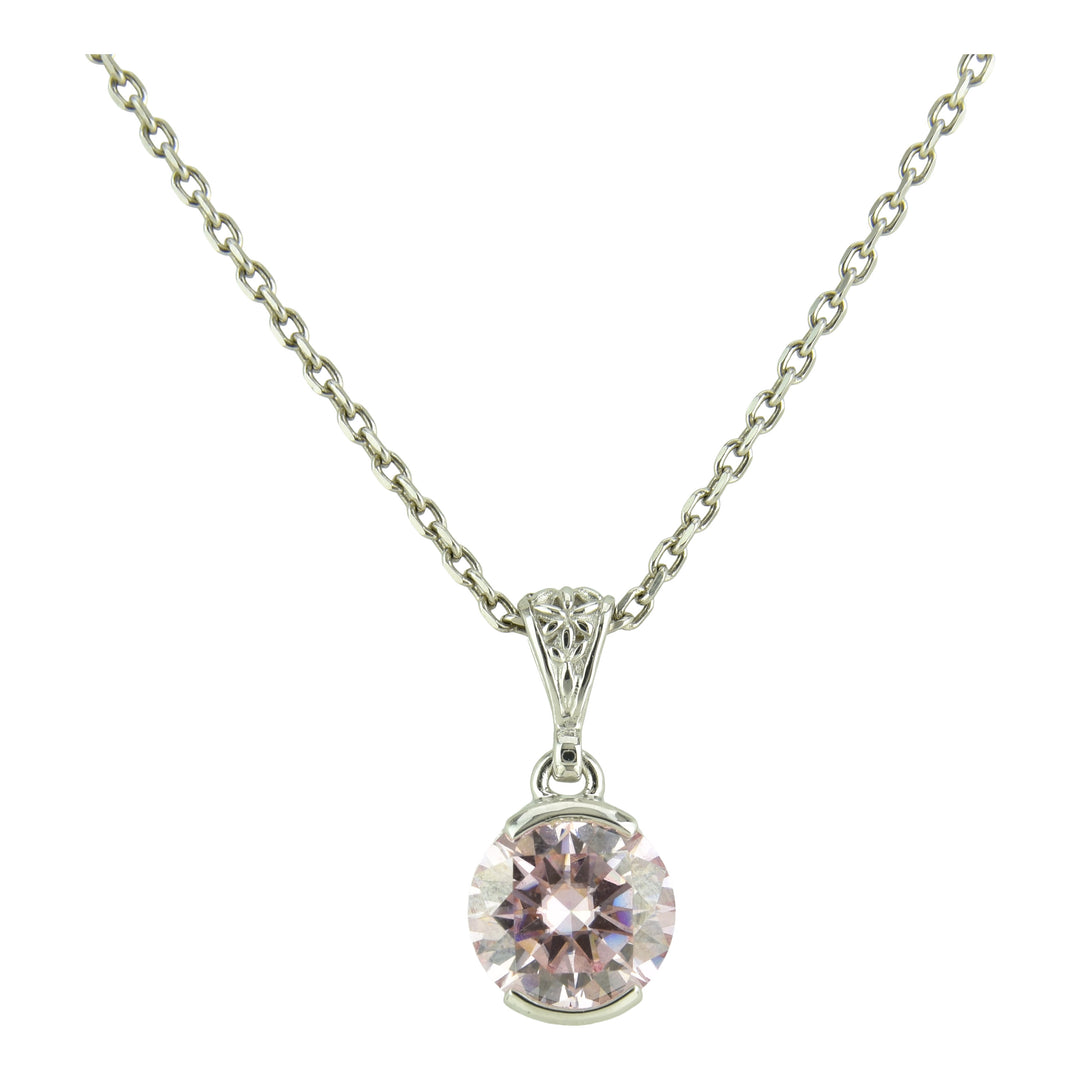 Pink Moissanite