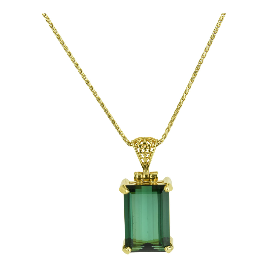 Indicolite Pendant