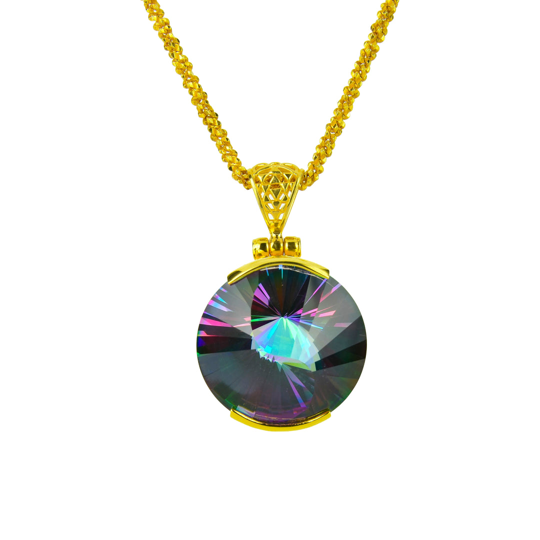 Rise Up! with Peacock Mystic Quartz