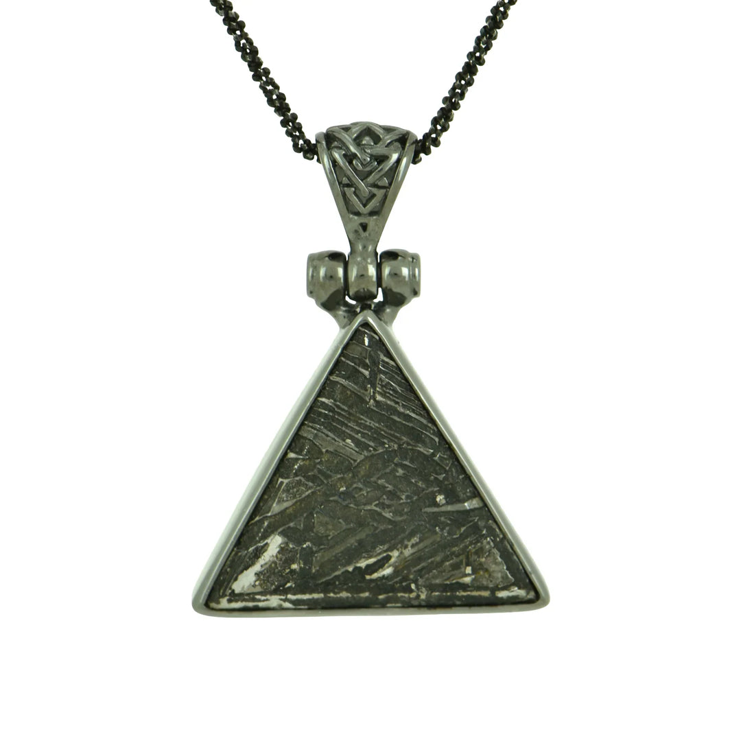 aletai meteorite crystal gemstone pendant