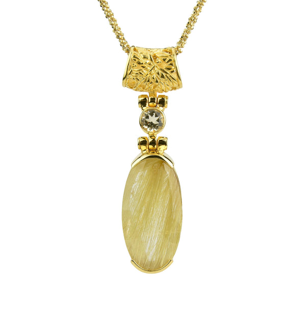 Golden Rutilated Quartz
