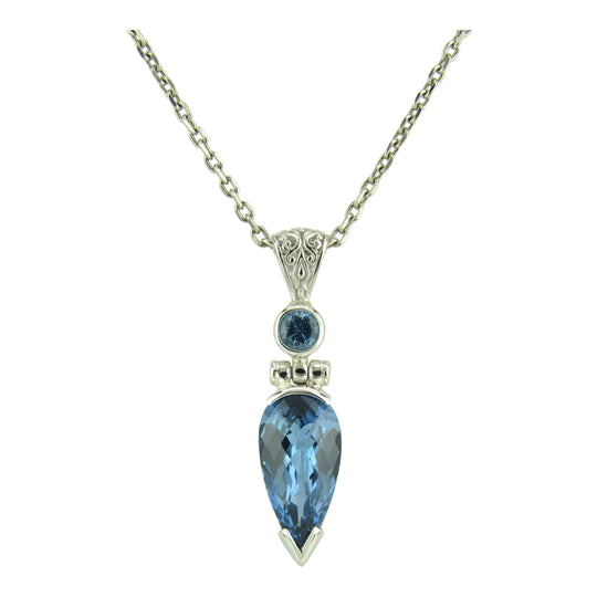 Blue Green Spinel