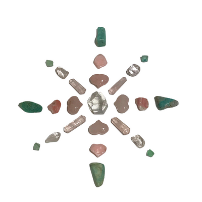Unconditional Love crystal grid
