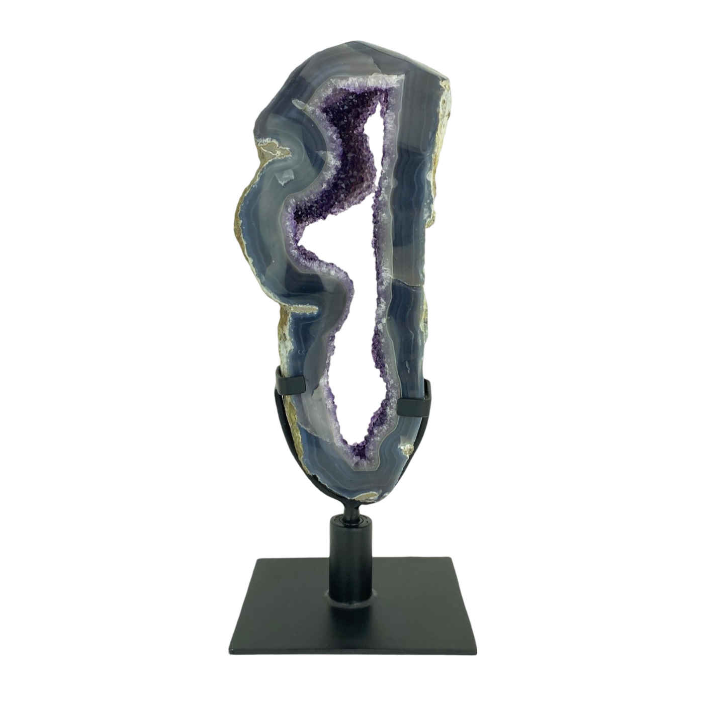 Amethyst/Blue Lace Agate Geode 3.60kg