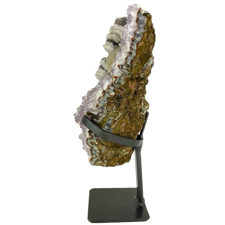 Amethyst/Calcite/Hematite