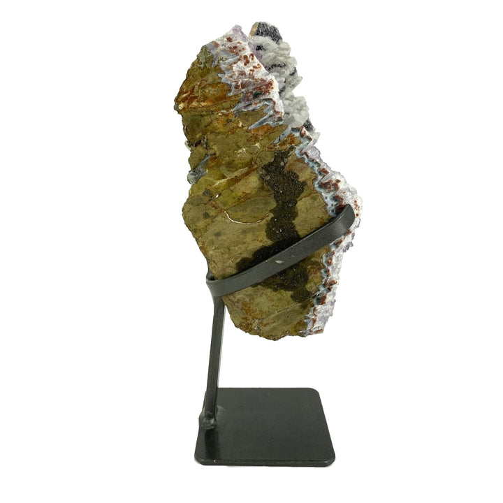 Amethyst/Calcite/Hematite