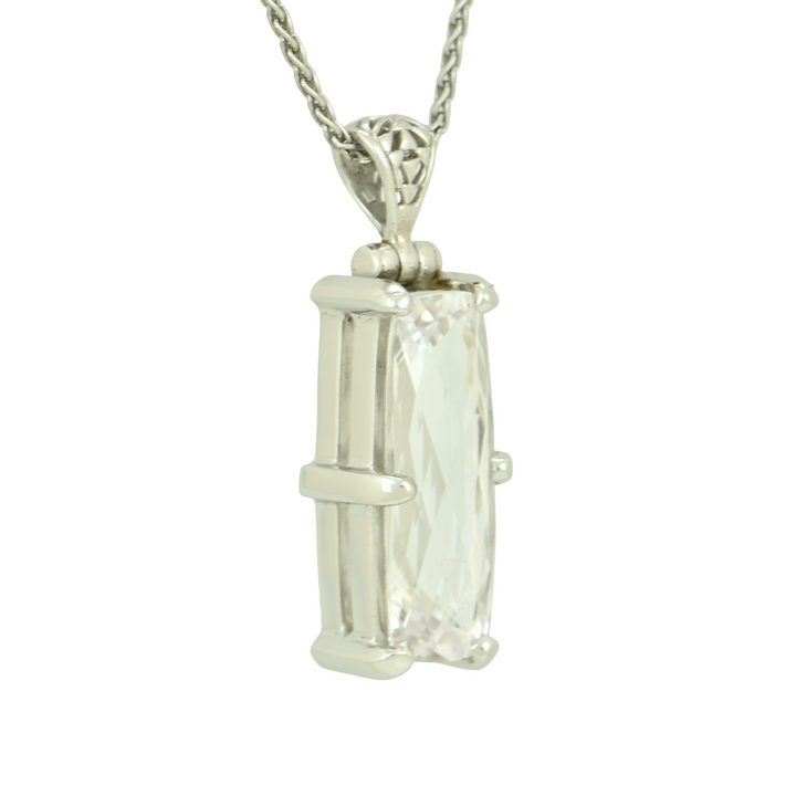 White Sapphire Pendant