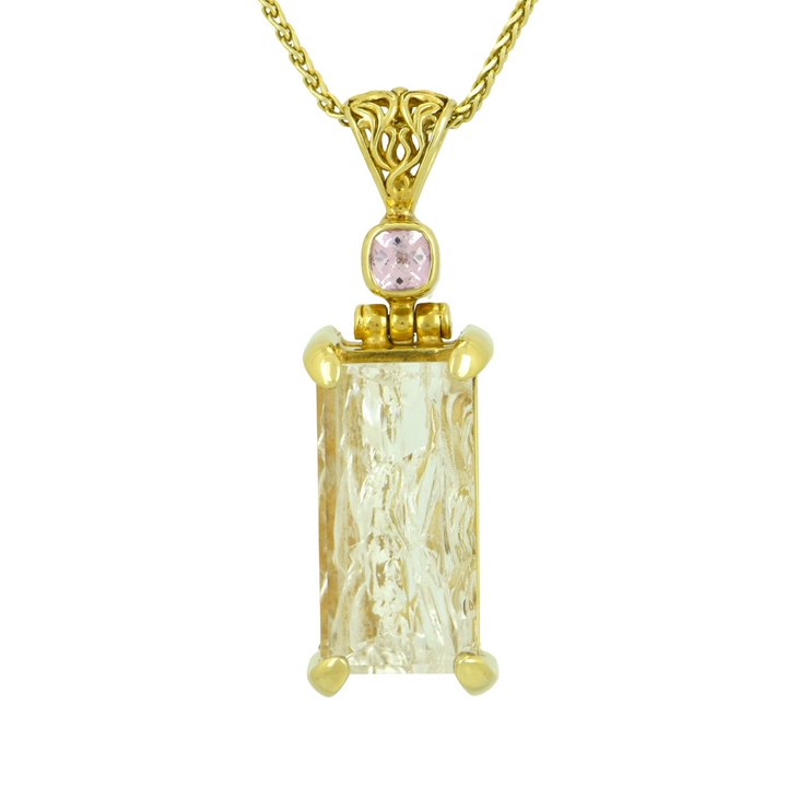 Clear Quartz Angelic Reflections Pendant