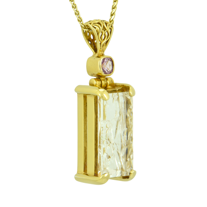 Clear Quartz Angelic Reflections Pendant