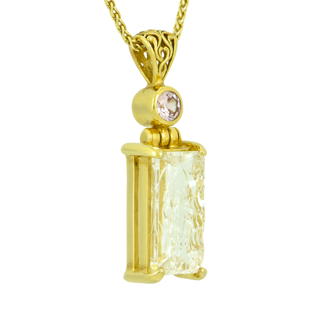 Clear Quartz Angelic Reflections Pendant