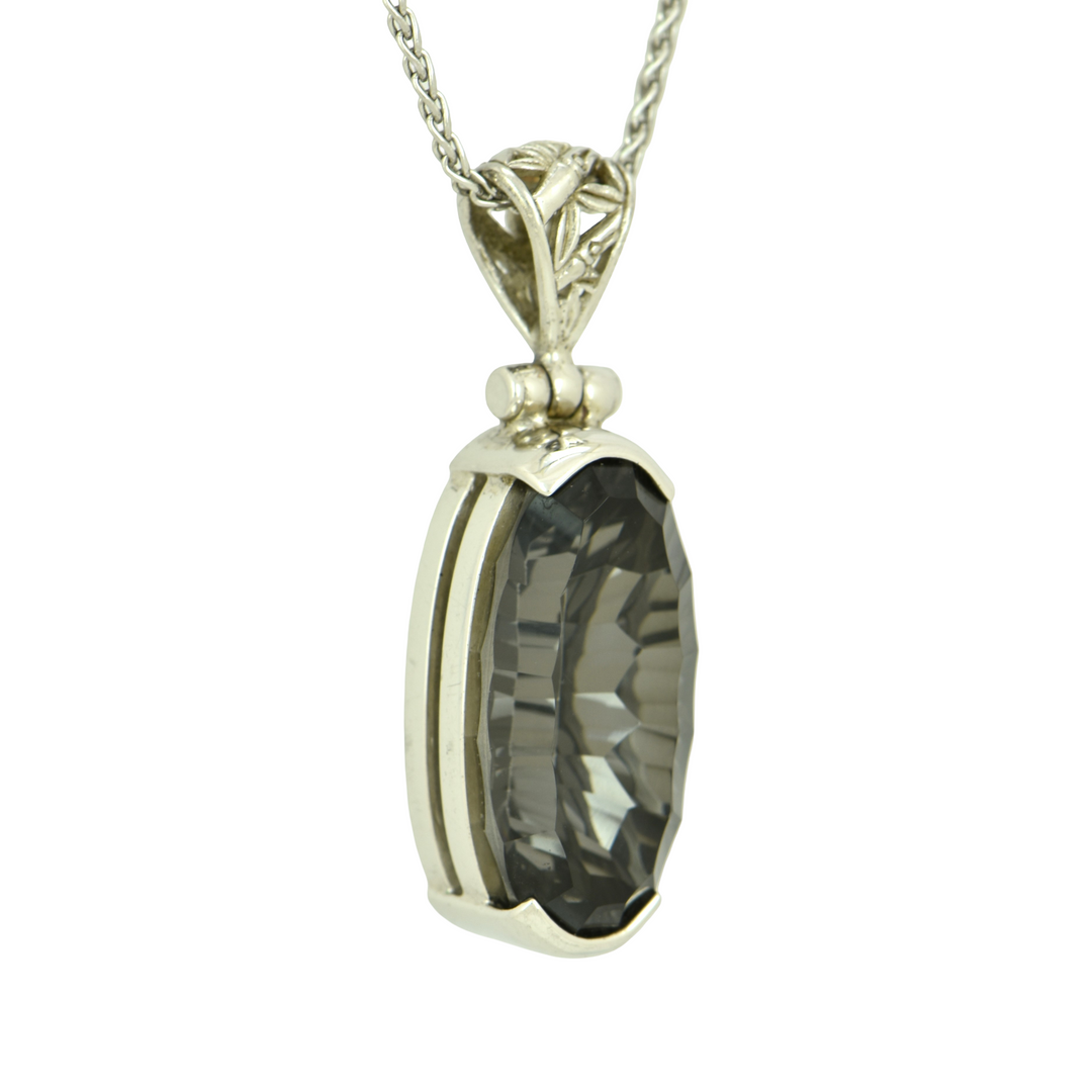 Midnight Mystic Quartz Pendant