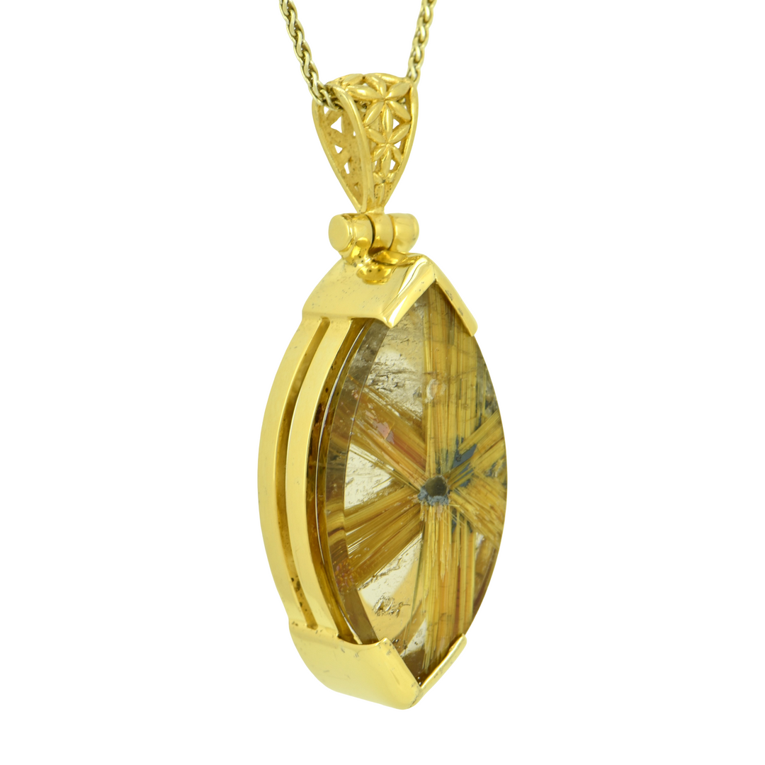 Golden Rutilated Quartz