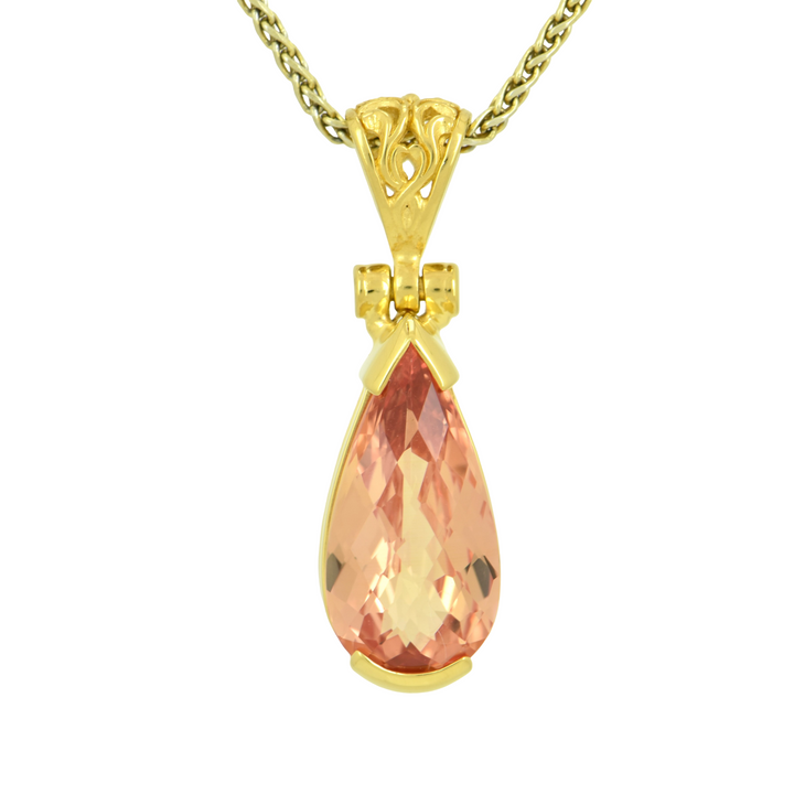 Imperial Pink Sapphire Pendant